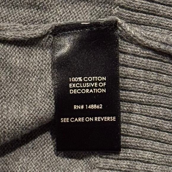 Torrid Sweater Corgi Dog Cottage Cozy Comfort Kawaii Preppy Novelty Gray 3 3X - Picture 5 of 8